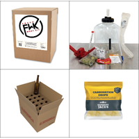 Startpaket, Fresh Wort Kit Med jäskärl, flaskor och tillbehör