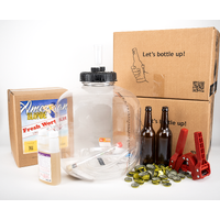 Startpaket, Fresh Wort Kit Med jäskärl, flaskor och tillbehör