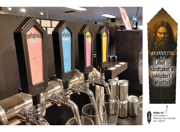 Øksebrygg V2 Barleywine allgrain ølsett