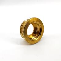 1/2" hona x 3/4" hane reduktionskoppling Mässing