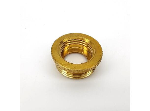 1/2" hona x 3/4" hane reduktionskoppling