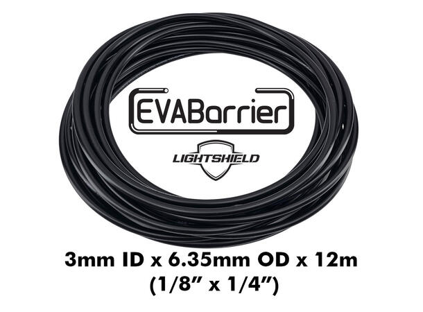 1m  EVABarrier Black 3 mm ID x 6,35mm OD