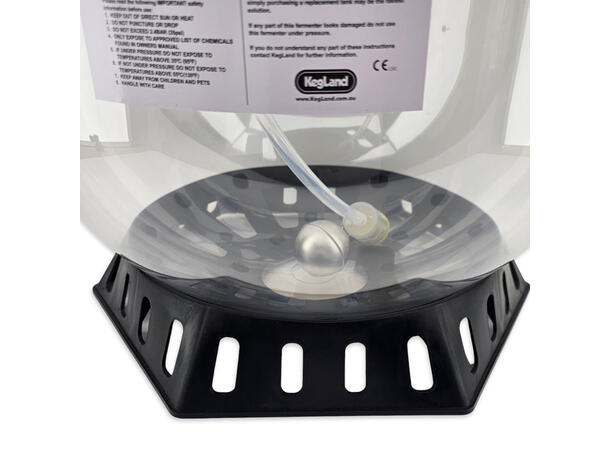 30L FermZilla All Rounder Easy-Grip PET- Kan trycksättas upp till 2,4 bar 