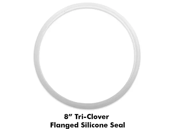 8 inch Flanged Tri-Clover Seal - Silicon NYTT PRODUKT 