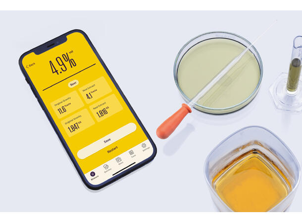 EasyDens & SmartRef Kombo Kit Mät alkohol i din färdiga produkt 
