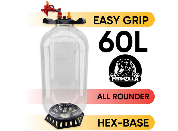 FermZilla 60L All Rounder Easy-Grip Startpaket