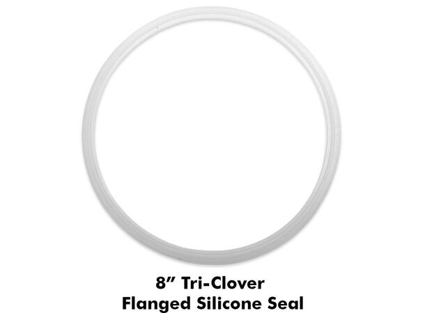 Silikonpakning for 8" Tri-Clamp