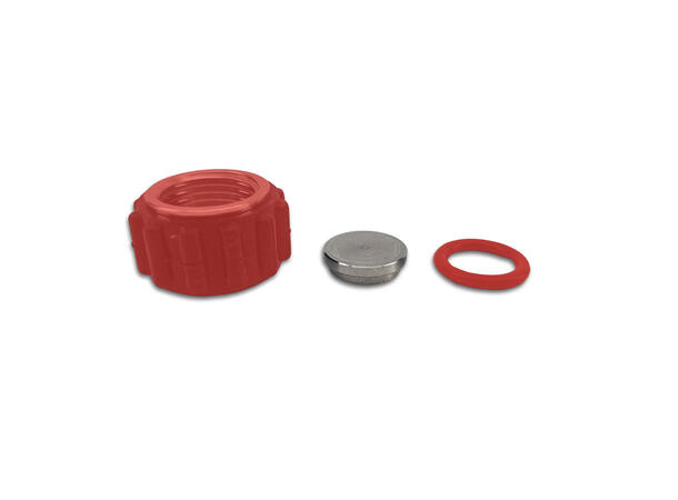 Stainless Steel End Cap 18mm Används med artikel 107391 