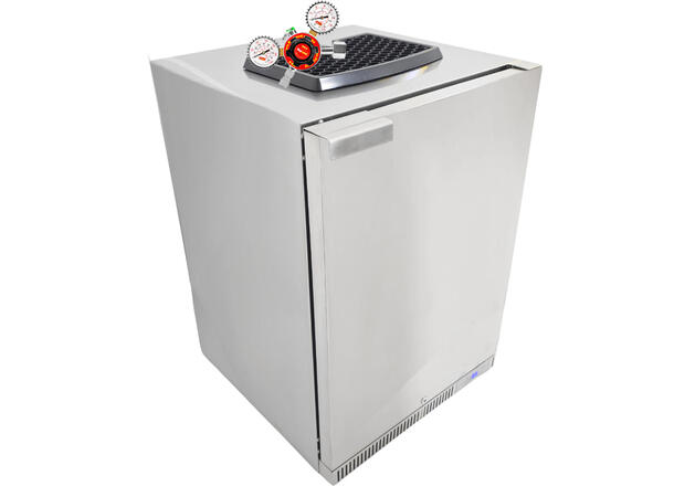 Undercover Kegerator - built in