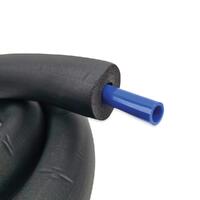 Blå isolerad slang till glykol 12x16mm 2 meter - 15 mm isolering