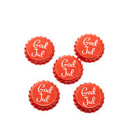 Flaskekapsler God Jul 26 mm - 100 stk
