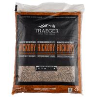 Hickory Pellets 9 kg Traeger Kraftig, äkta röksmak