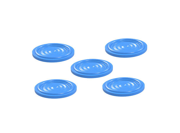 TC-packning, 34 mm, membran, 5-pack