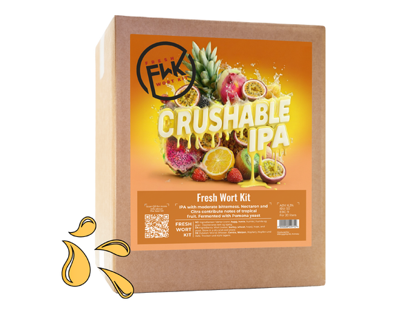 FWK Crushable IPA Fresh Wort Kit Färdigbrygd vört för 20l öl 