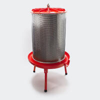 Vinoferm Hydropress 90 liter Fruktpress i stål