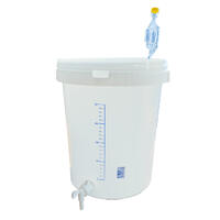 Jäshink komplett med tappkran 30L med gradering