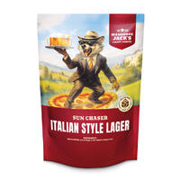 Italian Style Lager – Mangrove Jack's Sun Chaser - ger ca 23 liter öl