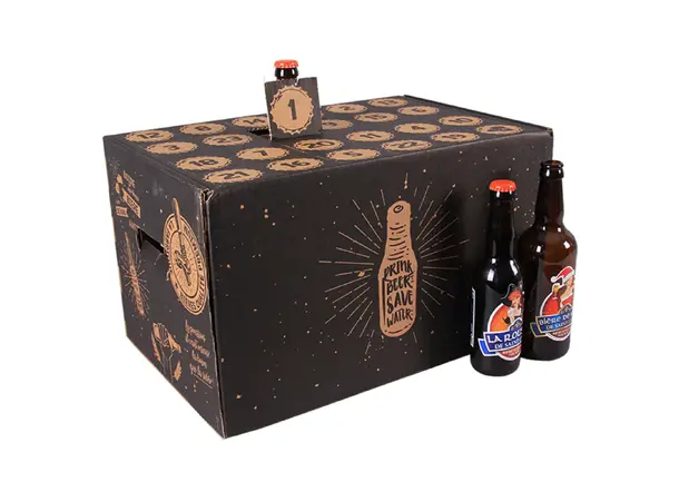 San Diego Ölkalender – 24 flaskor Tom adventskalender flaskor 25-50 cl 