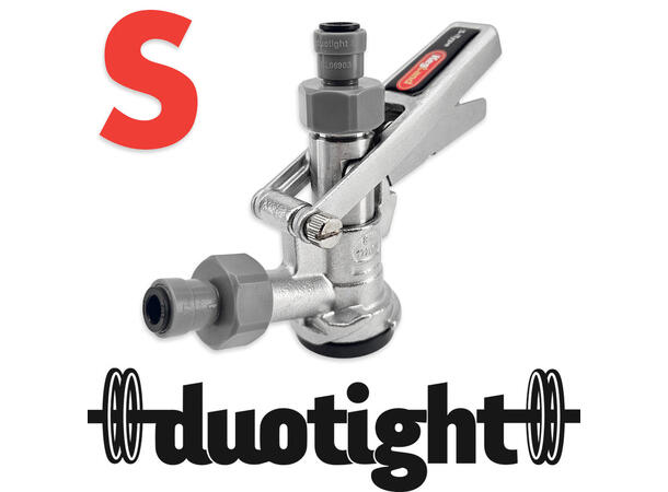 S-koppling i rostfritt stål Med 8 mm duotight 
