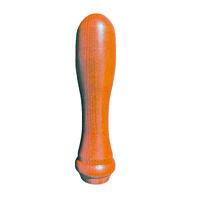 Tapphandtag i betsad ek körsbärslook 12.5 cm hög svarvad design