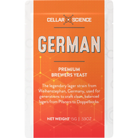 CS GERMAN Weihenstephan 15 g Torrjäst för tysk lageröl