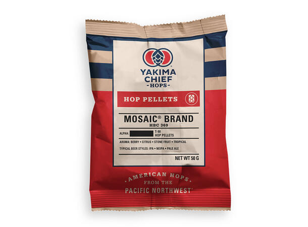 Mosaic humlepellets 2025 50 g, Yakima Chief