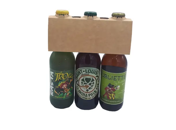 Tripack för 3 ölflaskor 