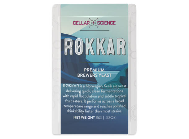 CellarScience Rokkar Kveik Yeast 15g