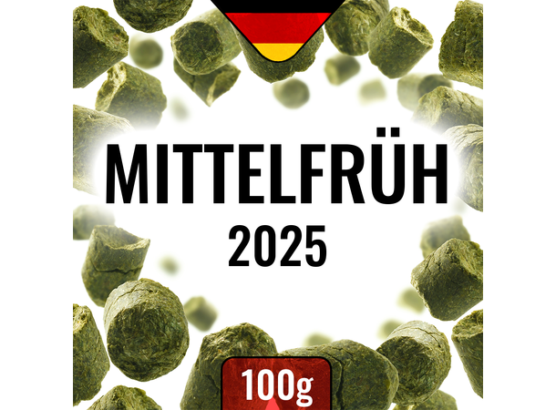 Hallertau Mittelfruh 2025 100 g
