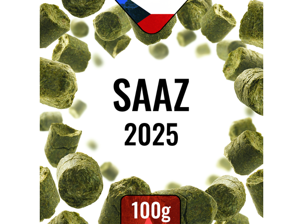 Saaz 2025 100 g humlepellets