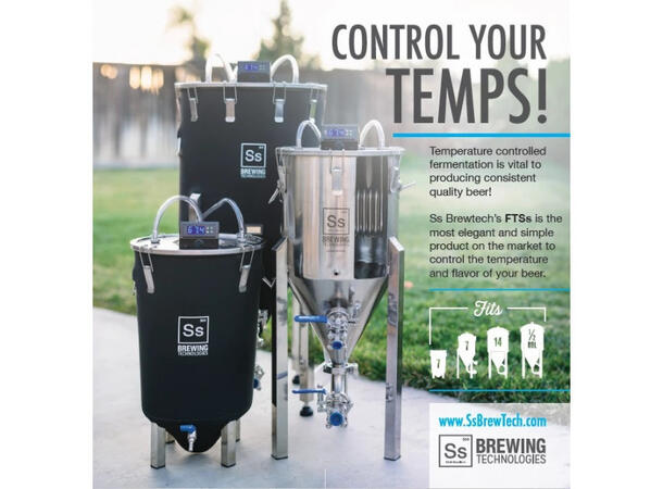 Ss Brewtech FTSs Tempstyrning till Brewmaster Bucket 53 L 