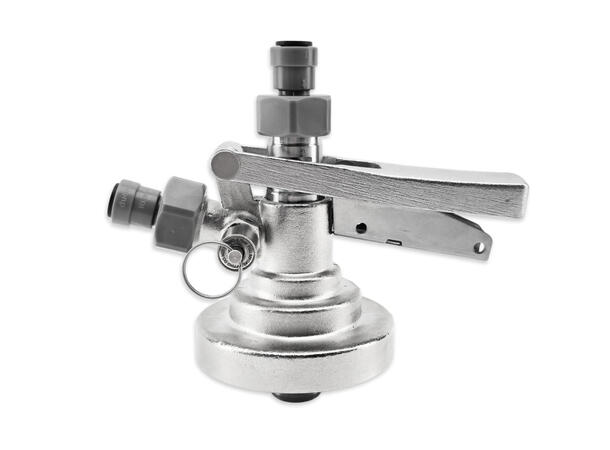 Fatkoppling för KeyKeg Med 8 mm Duotight-kopplingar 